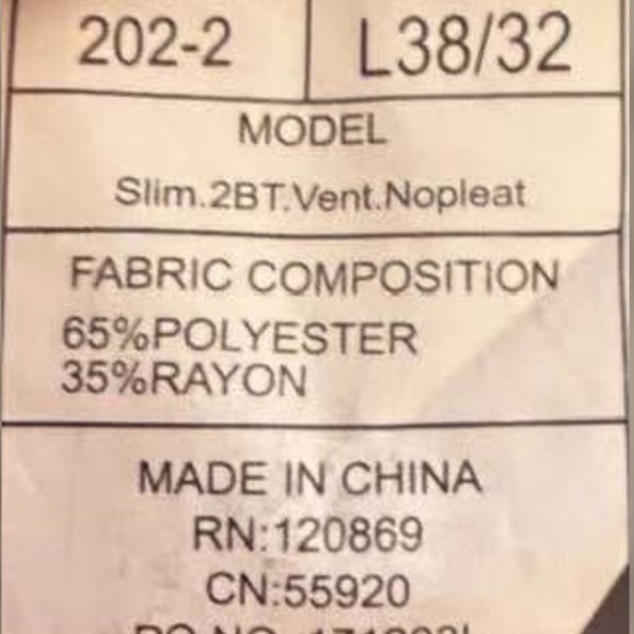 Complete Suit! Slim Fit. EUC - Picture 5 of 5